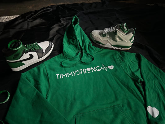 Green Timmy Strong Hoodie